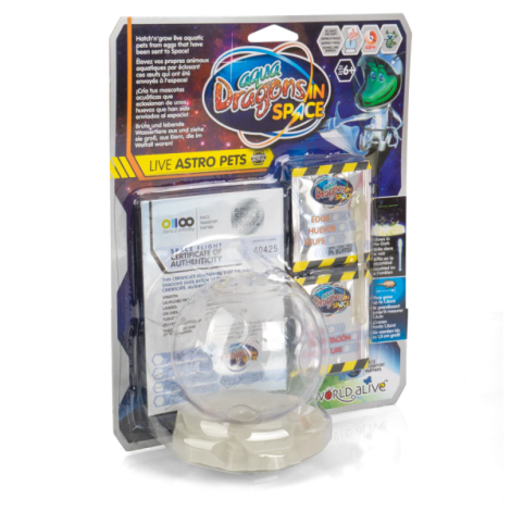 Set educativ STEM - AQUA DRAGONS   - Habitat Lumea subacvatica - acvariu asteroid cu LED-uri - imagine 7